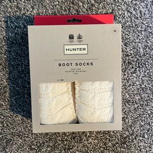 Brand new hunter tall socks